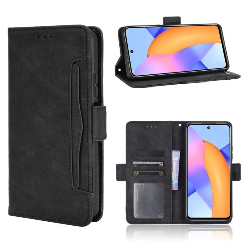 Etui Folio Honor 10X Lite Czerwony Czarny Multikarta Pierwszej Klasy Etui Ochronne