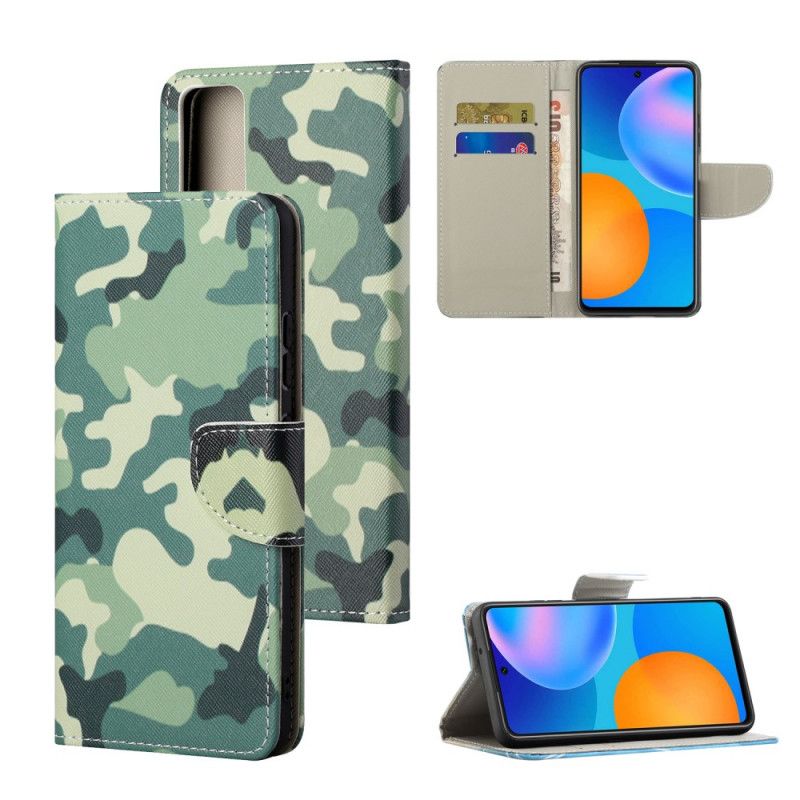 Etui Folio Honor 10X Lite Kamuflaż Wojskowy Etui Ochronne