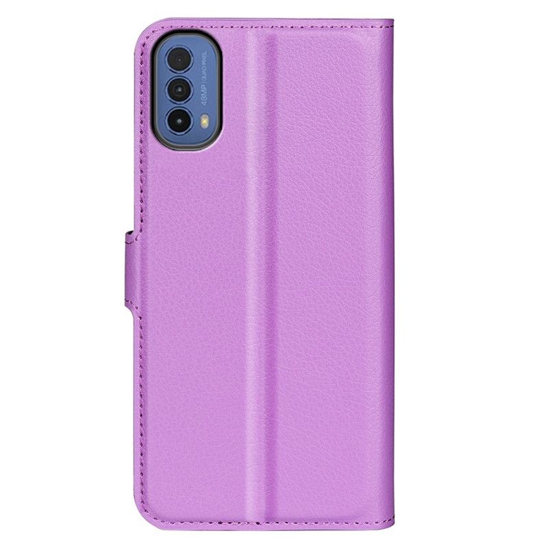 Etui Folio Do Moto E20 / E30 / E40 Klasyczny