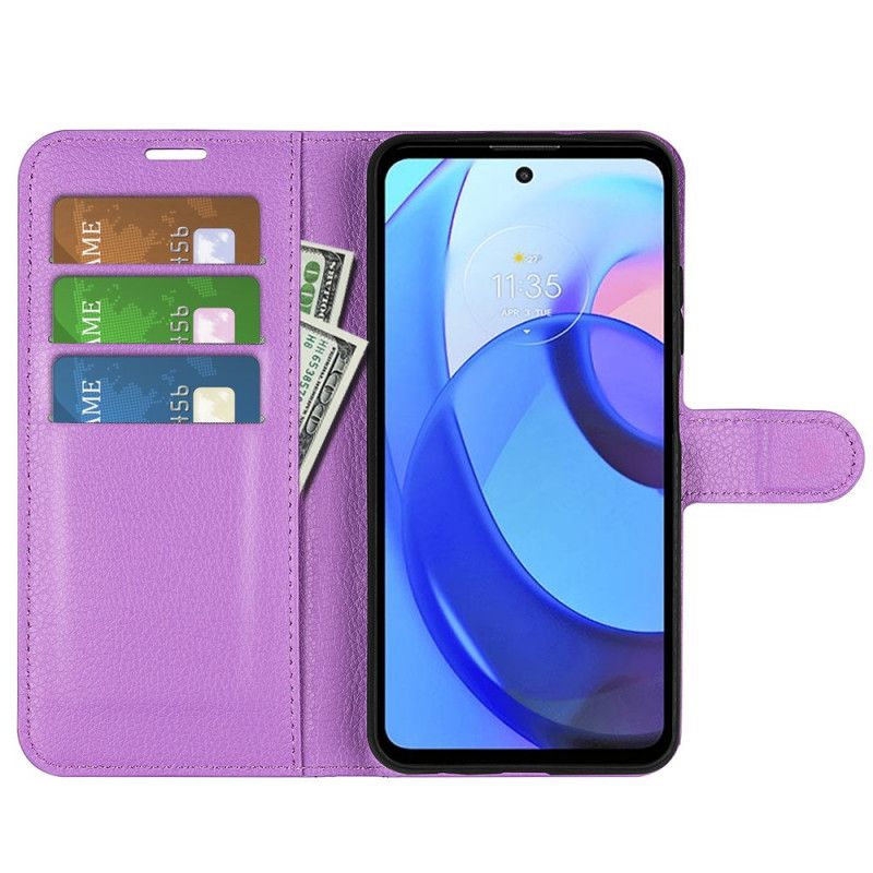 Etui Folio Do Moto E20 / E30 / E40 Klasyczny