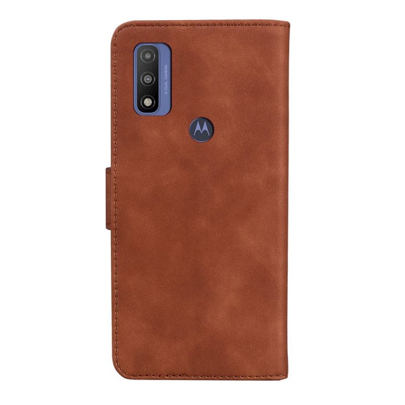 Etui Folio Moto E20 / E30 / E40 Dotykowy Motyl Etui Ochronne