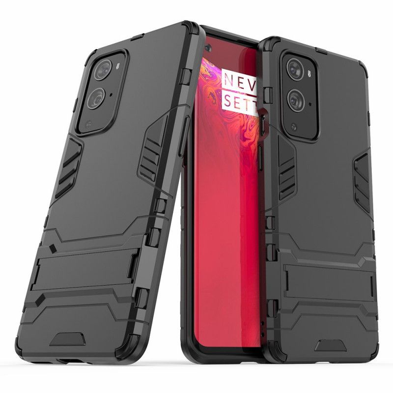 Etui OnePlus 9 Pro Czerwony Czarny Ultra Odporny Z Podpórką Etui Ochronne