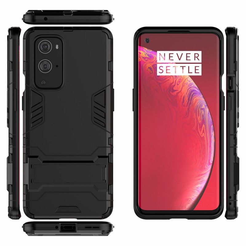 Etui OnePlus 9 Pro Czerwony Czarny Ultra Odporny Z Podpórką Etui Ochronne