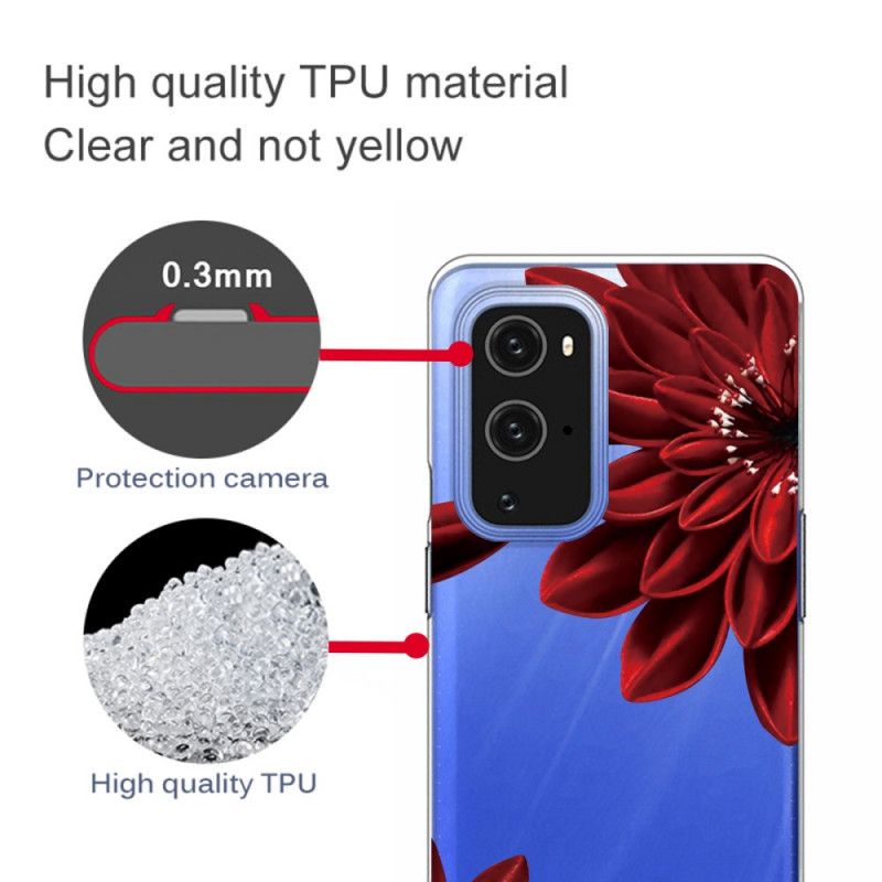 Etui OnePlus 9 Pro Dzikie Kwiaty