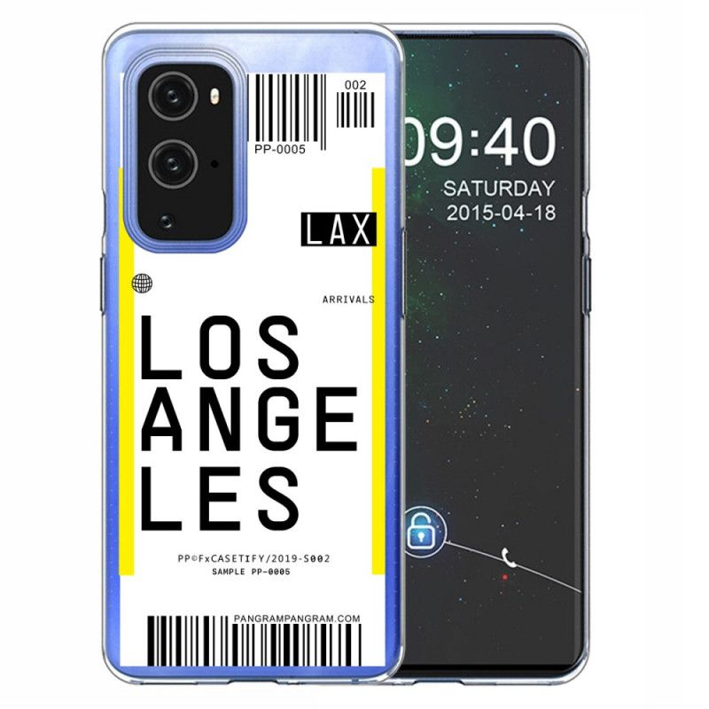 Etui OnePlus 9 Pro Karta Pokładowa Do Los Angeles