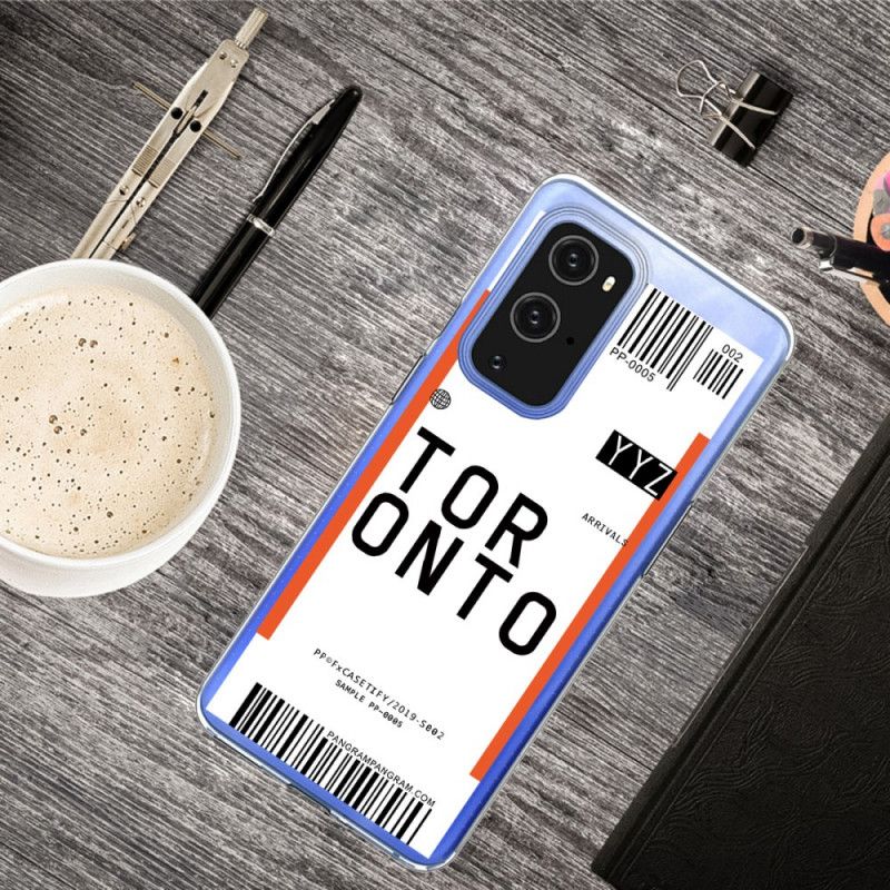 Etui OnePlus 9 Pro Karta Pokładowa Do Toronto Etui Ochronne