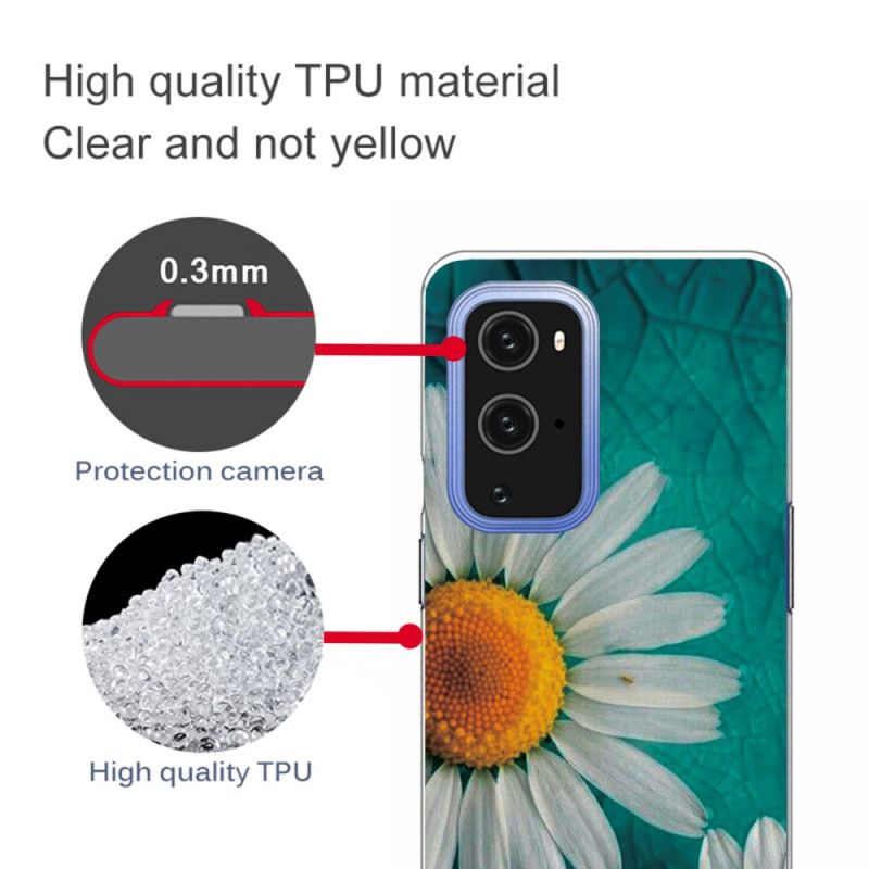 Etui OnePlus 9 Pro Letnie Stokrotki Etui Ochronne