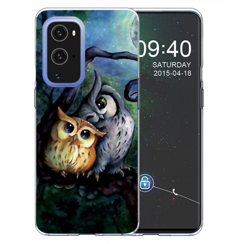 Etui OnePlus 9 Pro Malowanie Sowy Etui Ochronne