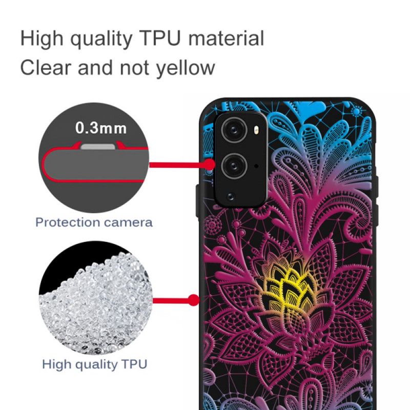 Etui OnePlus 9 Pro Mistrzowski Kwiat