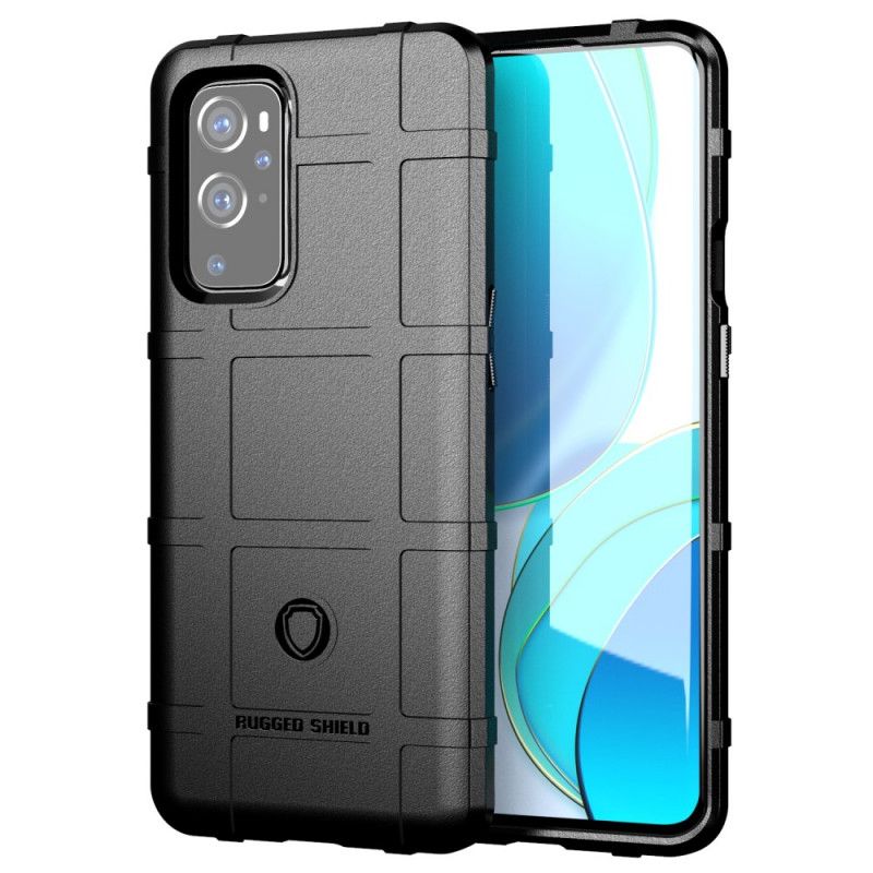 Etui OnePlus 9 Pro Szary Czarny Wzmocniona Tarcza Etui Ochronne