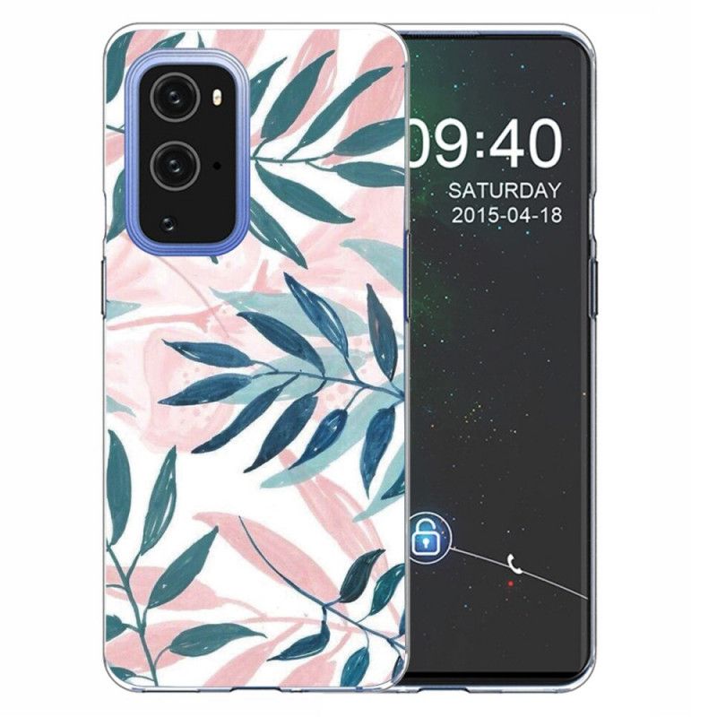 Etui OnePlus 9 Pro Zielony Czerwony Arkusze