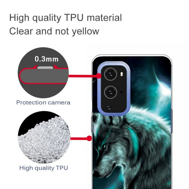 Futerały OnePlus 9 Pro Etui na Telefon Królewski Wilk