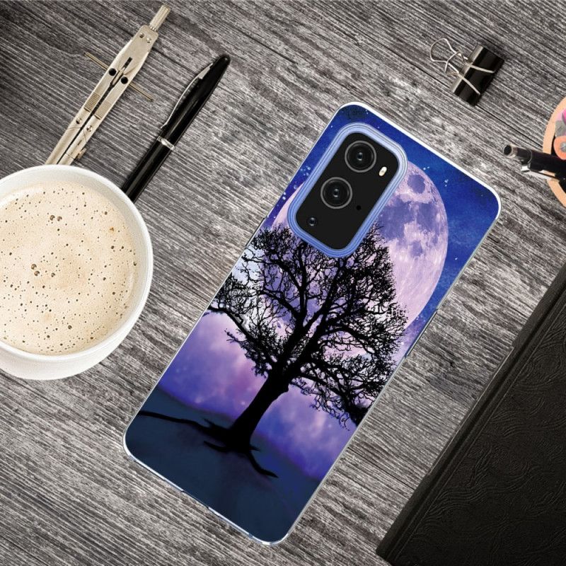 Futerały OnePlus 9 Pro Etui na Telefon Księżycowe Drzewo