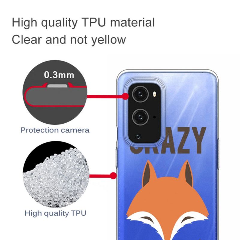 Futerały OnePlus 9 Pro Etui na Telefon Lis / Szalony Jak Lis