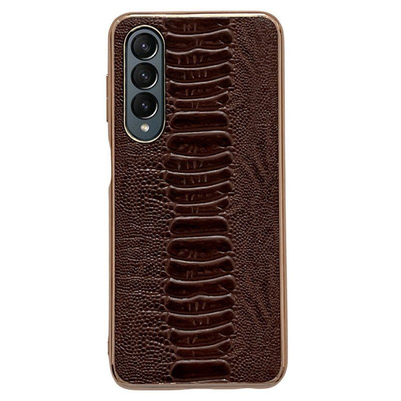 Etui do Samsung Galaxy Z Fold 4 Linia Croco