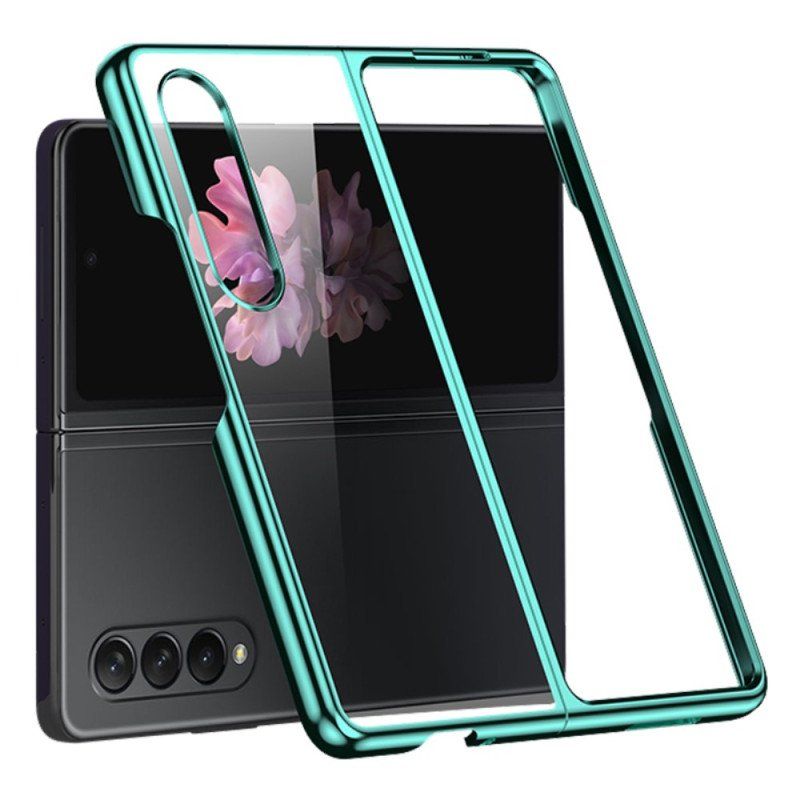 Etui do Samsung Galaxy Z Fold 4 Przezroczysty Metalik