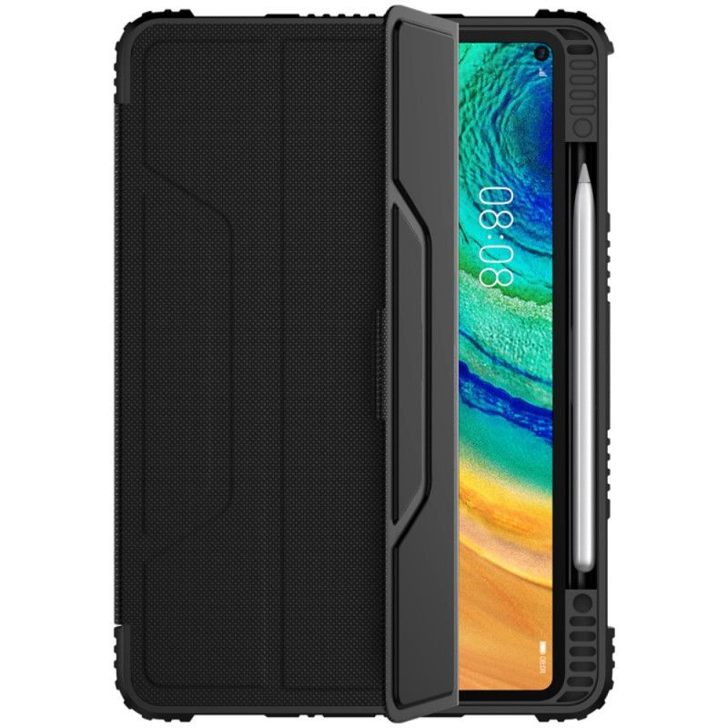 Smart Case Huawei MatePad Pro Ze Sztucznej Skóry Zderzak Nillkin