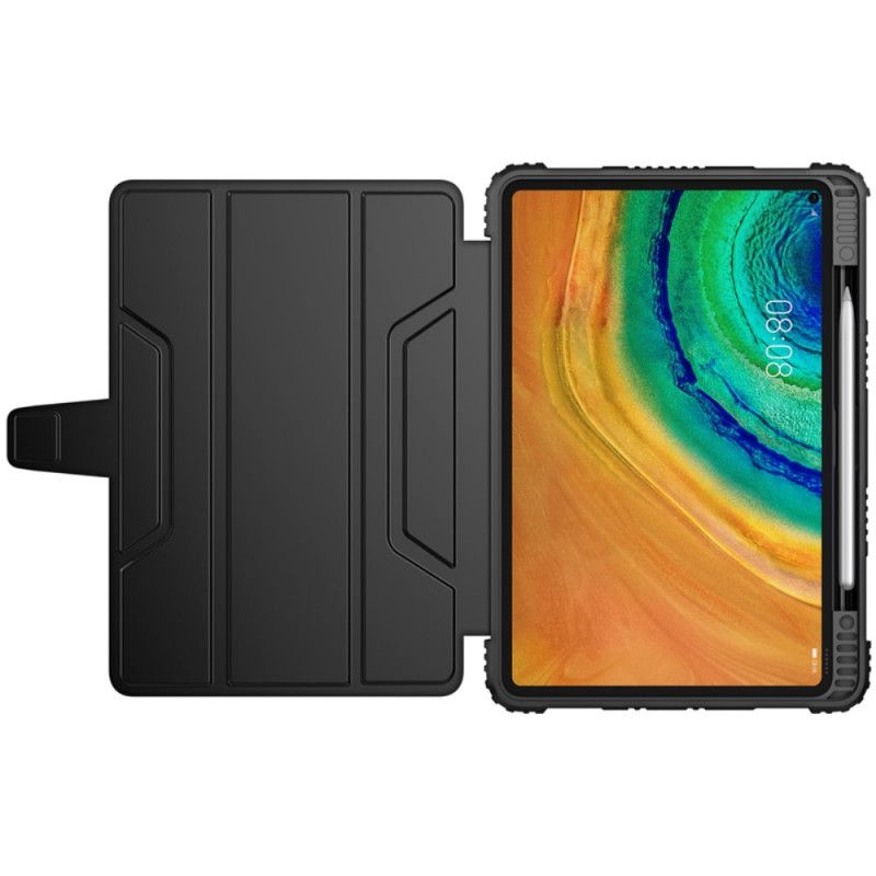 Smart Case Huawei MatePad Pro Ze Sztucznej Skóry Zderzak Nillkin