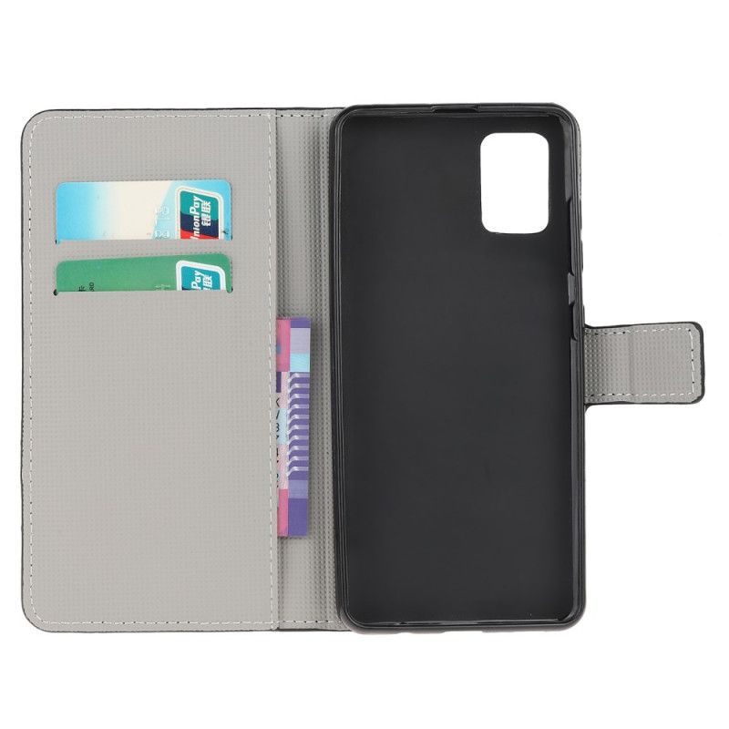 Etui Folio Samsung Galaxy A41 Flaga Anglii Etui Ochronne