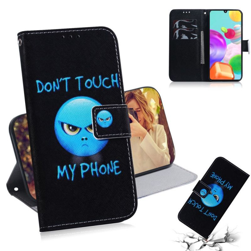 Etui Folio Samsung Galaxy A41 Telefon Emoji