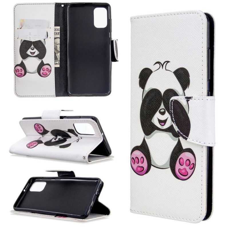 Etui Folio Samsung Galaxy A41 Zabawna Panda