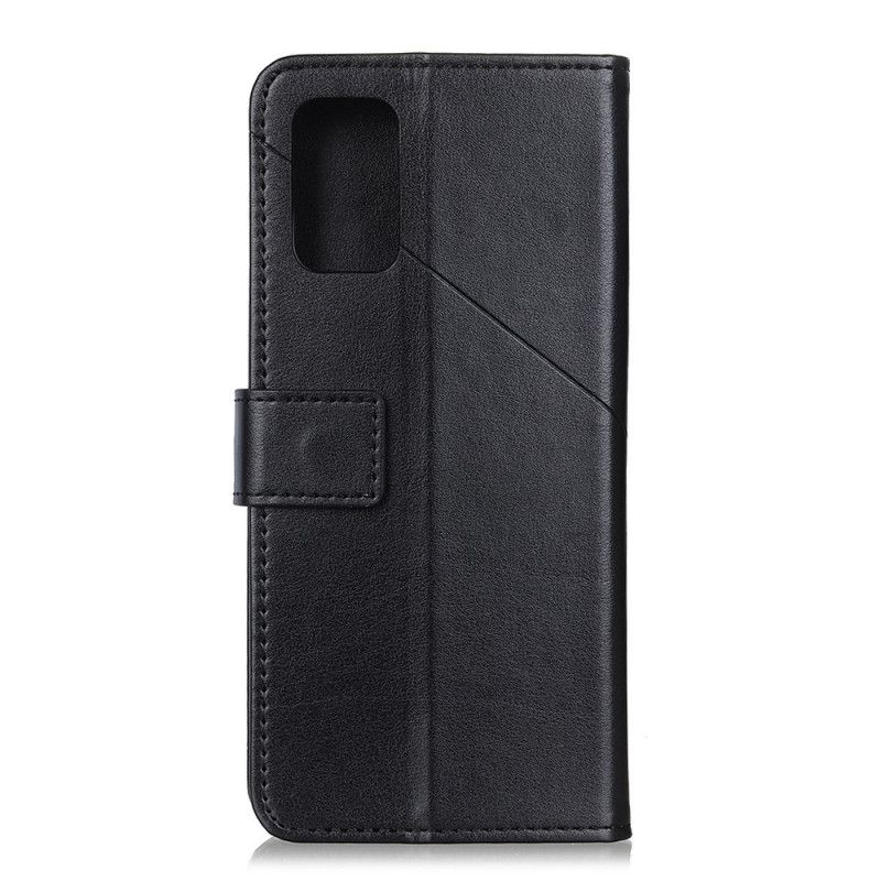 Etui Folio Samsung Galaxy A41 Zielony Czarny Nit X Wzór Etui Ochronne