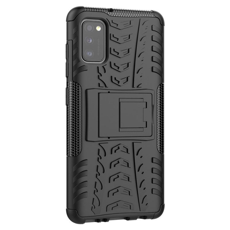 Etui Samsung Galaxy A41 Biały Czarny Hiperodporna