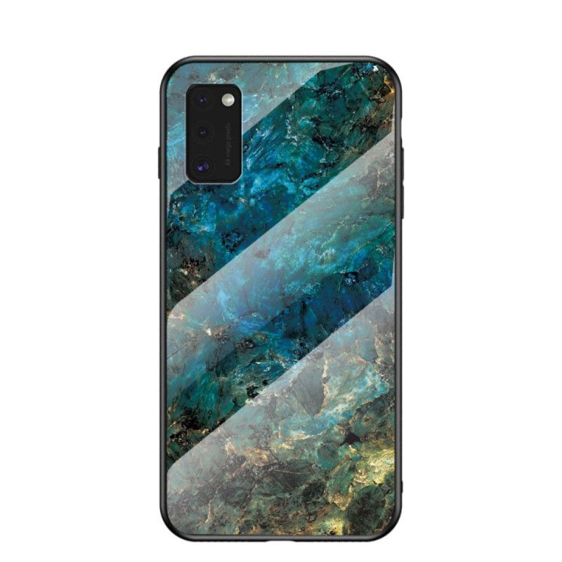 Etui Samsung Galaxy A41 Biały Czarny Szkło Hartowane W Kolorze Premum Etui Ochronne