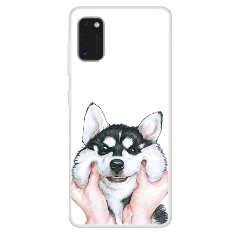 Etui Samsung Galaxy A41 Głowa Wilka Etui Ochronne