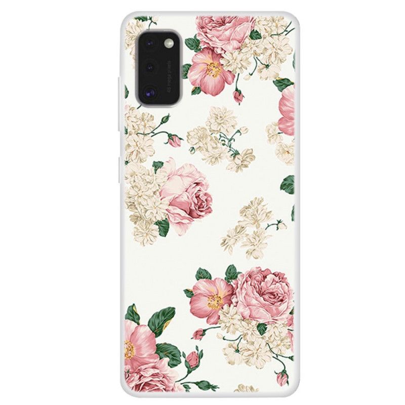 Etui Samsung Galaxy A41 Kwiaty Wolności