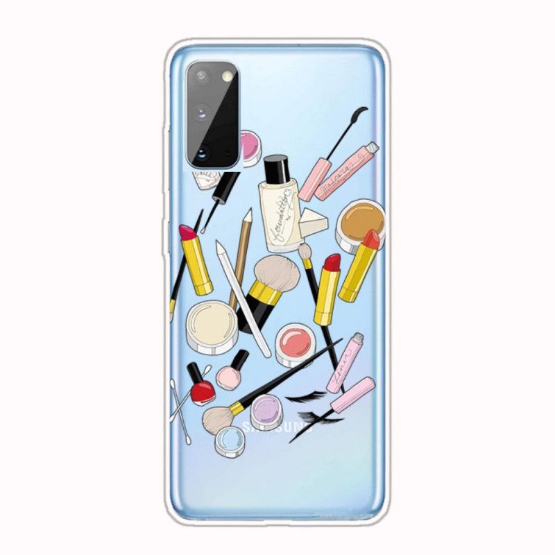 Etui Samsung Galaxy A41 Makijaż Górny