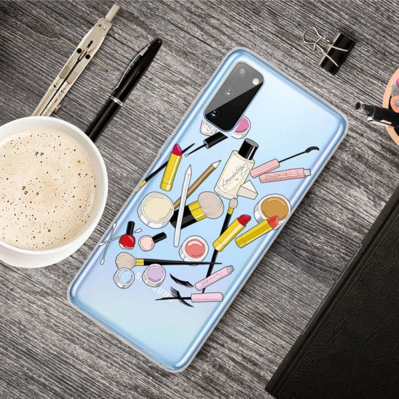 Etui Samsung Galaxy A41 Makijaż Górny