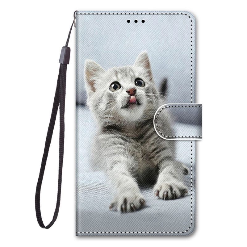 Etui Folio Samsung Galaxy S21 5G Biały Czarny Najpiękniejsze Koty Etui Ochronne