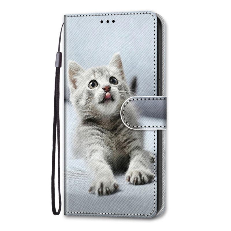 Etui Folio Samsung Galaxy S21 5G Biały Czarny Najpiękniejsze Koty Etui Ochronne