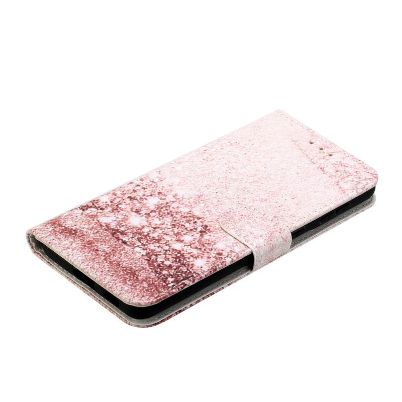 Etui Folio Samsung Galaxy S21 5G Designerskie Cekiny