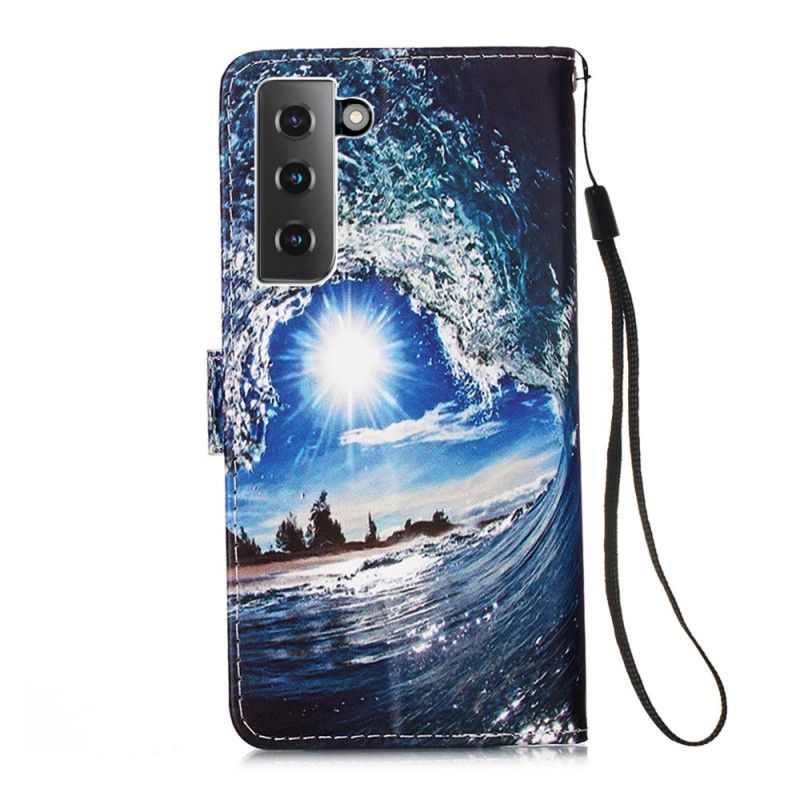 Etui Folio Samsung Galaxy S21 5G Kochaj Falę