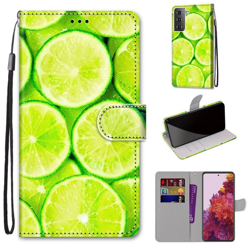 Etui Folio Samsung Galaxy S21 5G Limonki