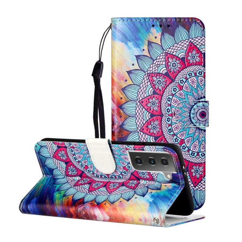 Etui Folio Samsung Galaxy S21 5G Mandala Króla