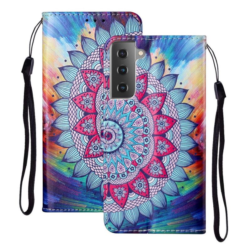 Etui Folio Samsung Galaxy S21 5G Mandala Króla