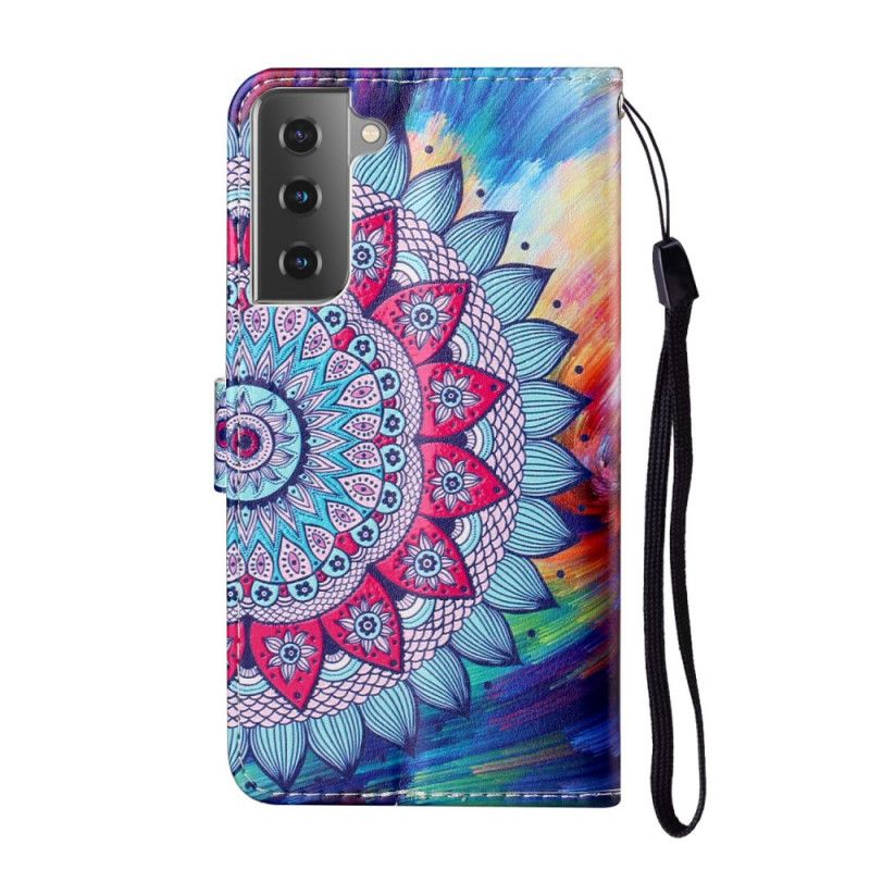 Etui Folio Samsung Galaxy S21 5G Mandala Króla