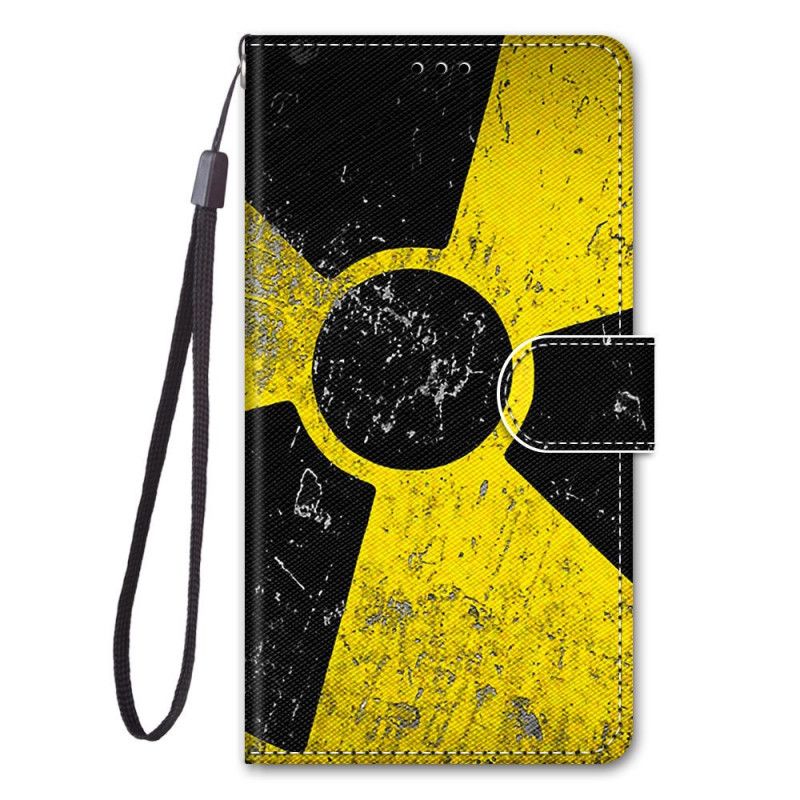 Etui Folio Samsung Galaxy S21 5G Niebezpieczeństwo Etui Ochronne