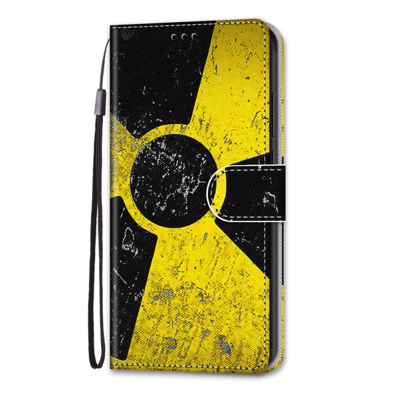 Etui Folio Samsung Galaxy S21 5G Niebezpieczeństwo Etui Ochronne