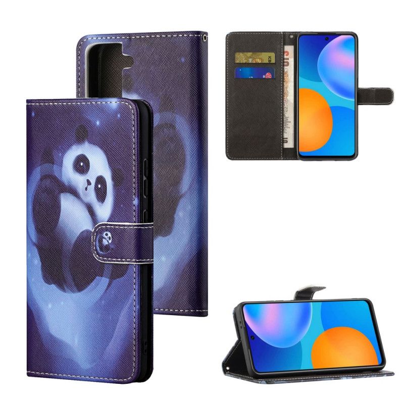 Etui Folio Samsung Galaxy S21 5G Przestrzeń Pandy