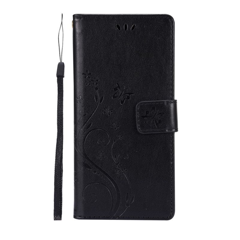 Etui Folio Samsung Galaxy S21 5G Szary Czarny Motyle Na Wietrze Etui Ochronne