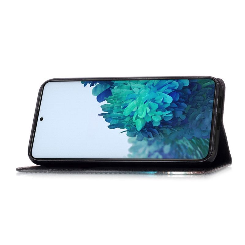 Etui Folio Samsung Galaxy S21 5G Złote Róże