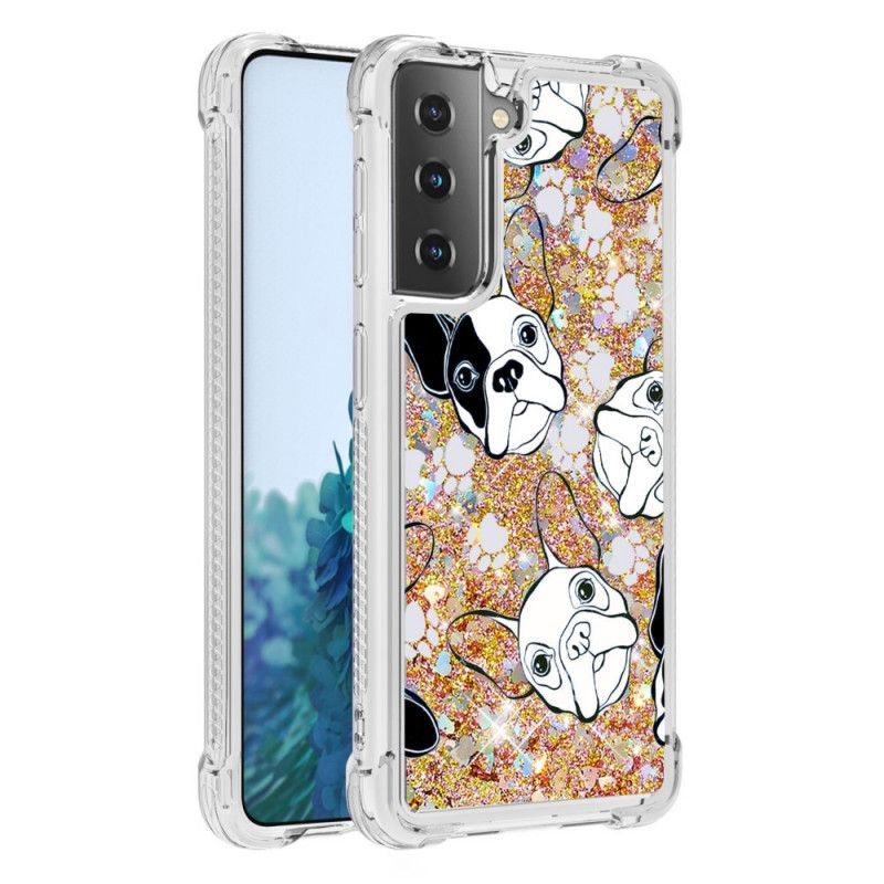 Etui Samsung Galaxy S21 5G Brokat Pana Psa Etui Ochronne