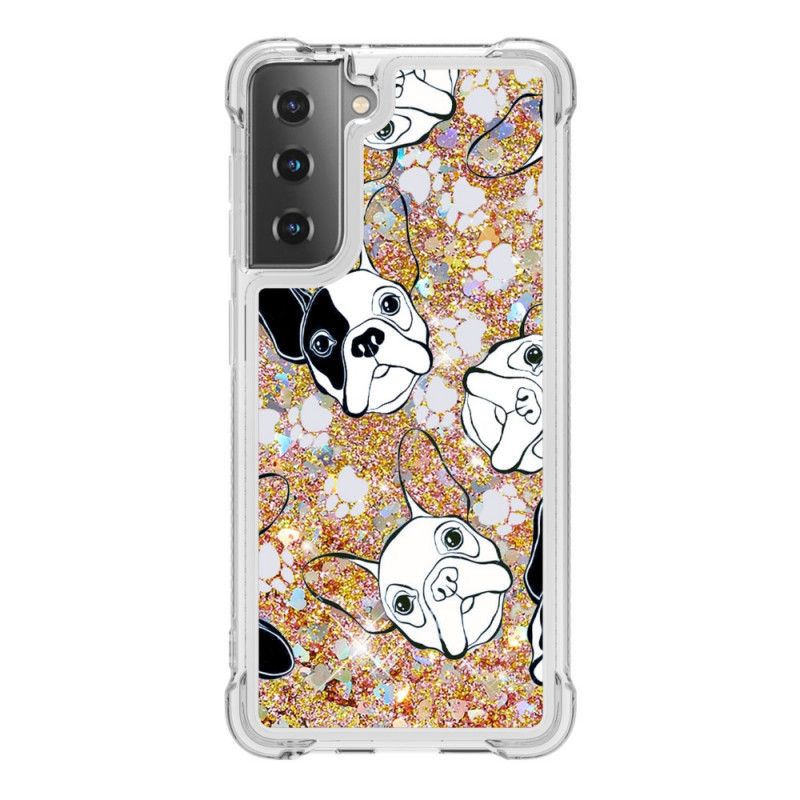 Etui Samsung Galaxy S21 5G Brokat Pana Psa Etui Ochronne