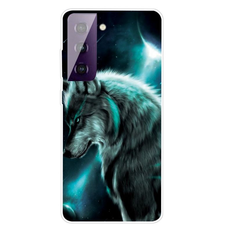 Etui Samsung Galaxy S21 5G Królewski Wilk