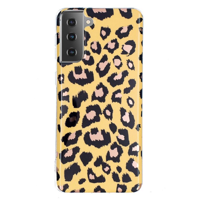 Etui Samsung Galaxy S21 5G Marmur W Stylu Lamparta