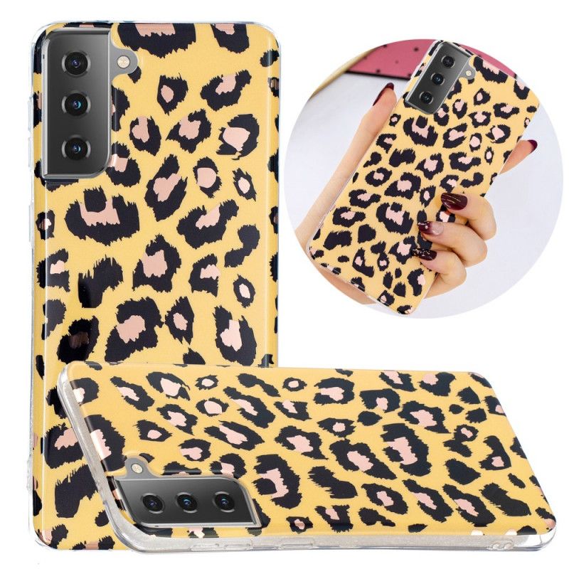 Etui Samsung Galaxy S21 5G Marmur W Stylu Lamparta